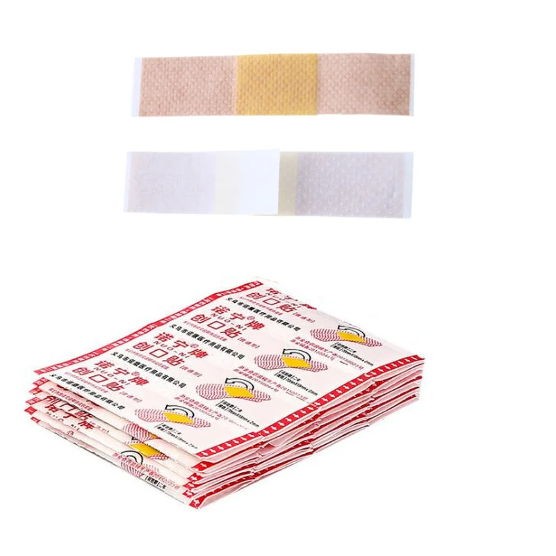 50 Pcs/bag Band Aid Breathable First Aid Adhesive Bandages  Wound Plast Wound Dressing Sticking Plaster Baby Care Stuff