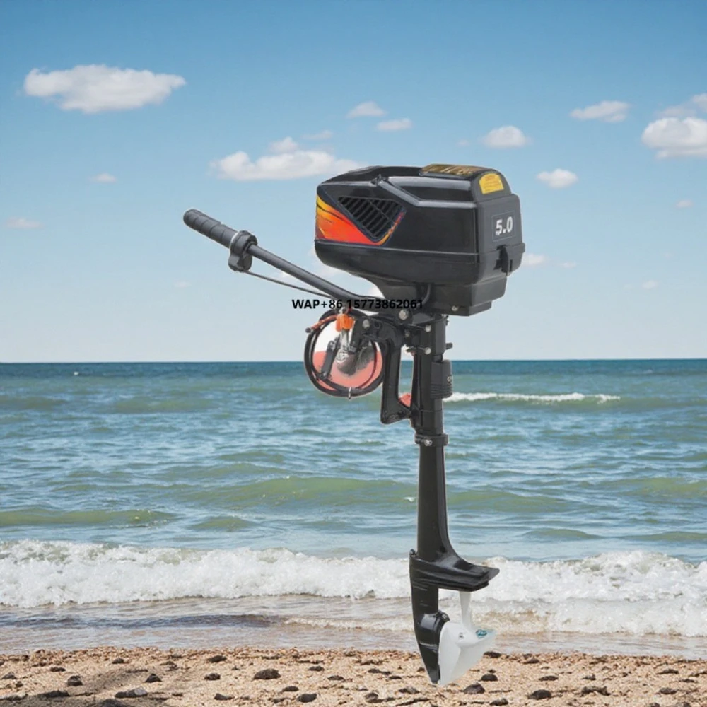 

48V 5.0h p 1200W DC Brushless Electric Outboard Motor for Inflatable Fishing Yacht Engine Product Genre Yachts
