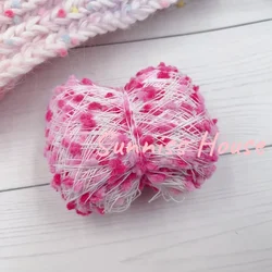 50g/roll Candy Yarn Mixed Thread Color Bean Bean Thread Handmade Special DIY Knitting Crochet Bulk Yarn Cushion Scarf Shoes Hats