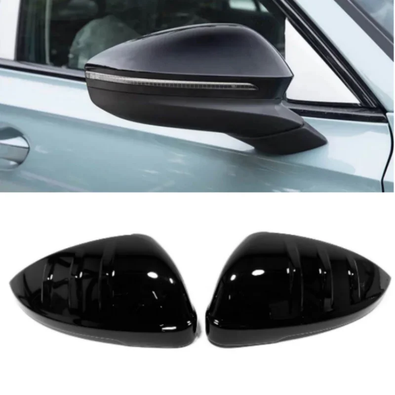Car Sticker Rearview Side Mirror Cover Wing Cap Exterior Door Rear View Case Trim ABS Carbon For Volkswagen VW Passat 2026