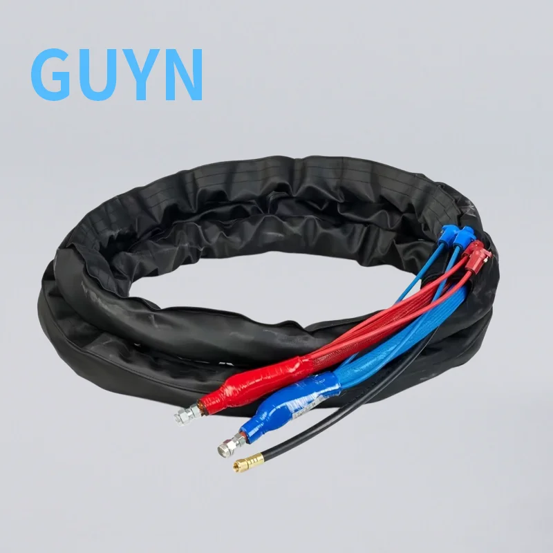5FT X 1/4 Inch High Flex Whip Hose 3500 PSI High Pressure Flexible Whip Tube for Polyurea Polyurethane Spraying Machine - view 4