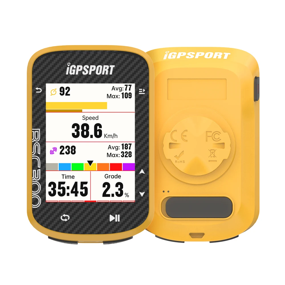 

iGPSPORT BSC300 Bike Computer Cycling Global Map Navigation Wireless GPS Cycling Computer ANT+ Strava Data Synchronization