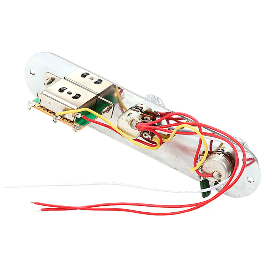 

Guitar Wiring Harness Control Plate 3-Way Guitar Accessories DIY Replacement Part for Musicians and Luthiers