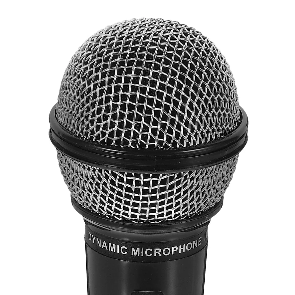 Microphone de simulation pour enfants, 2 pièces, accessoires, jouets pour enfants, pilier noir pour tout-petits