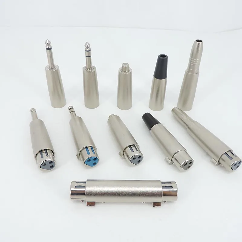 3pin XLR mężczyzna żeński do mikrofonu 1/4 \