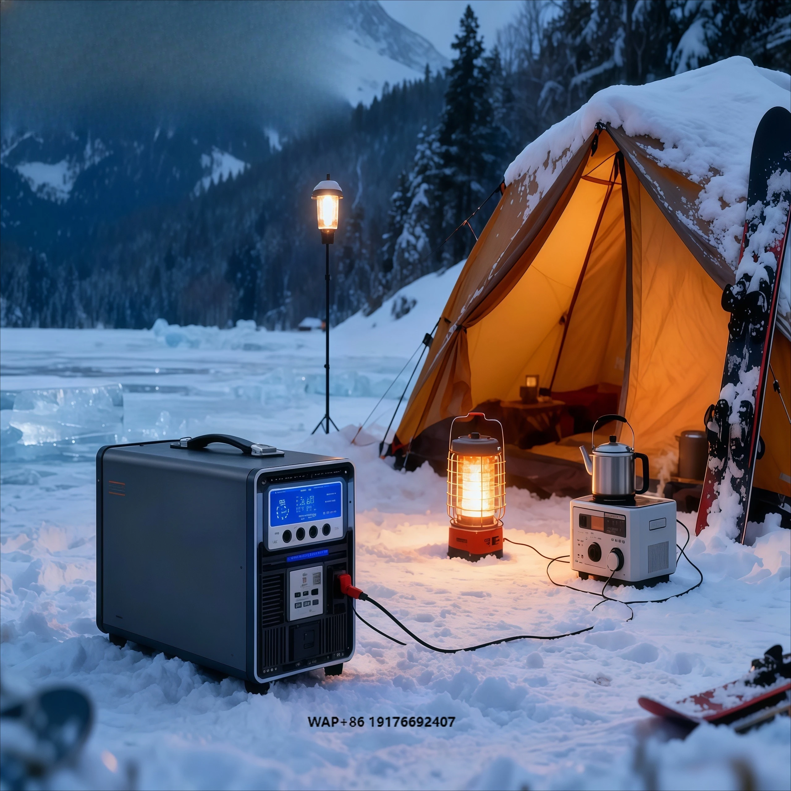 Wholesale Mobile Lithium Ion Solar Electricity Generator 3000W Camping Home Backup Battery Power Station for Outdoor Use