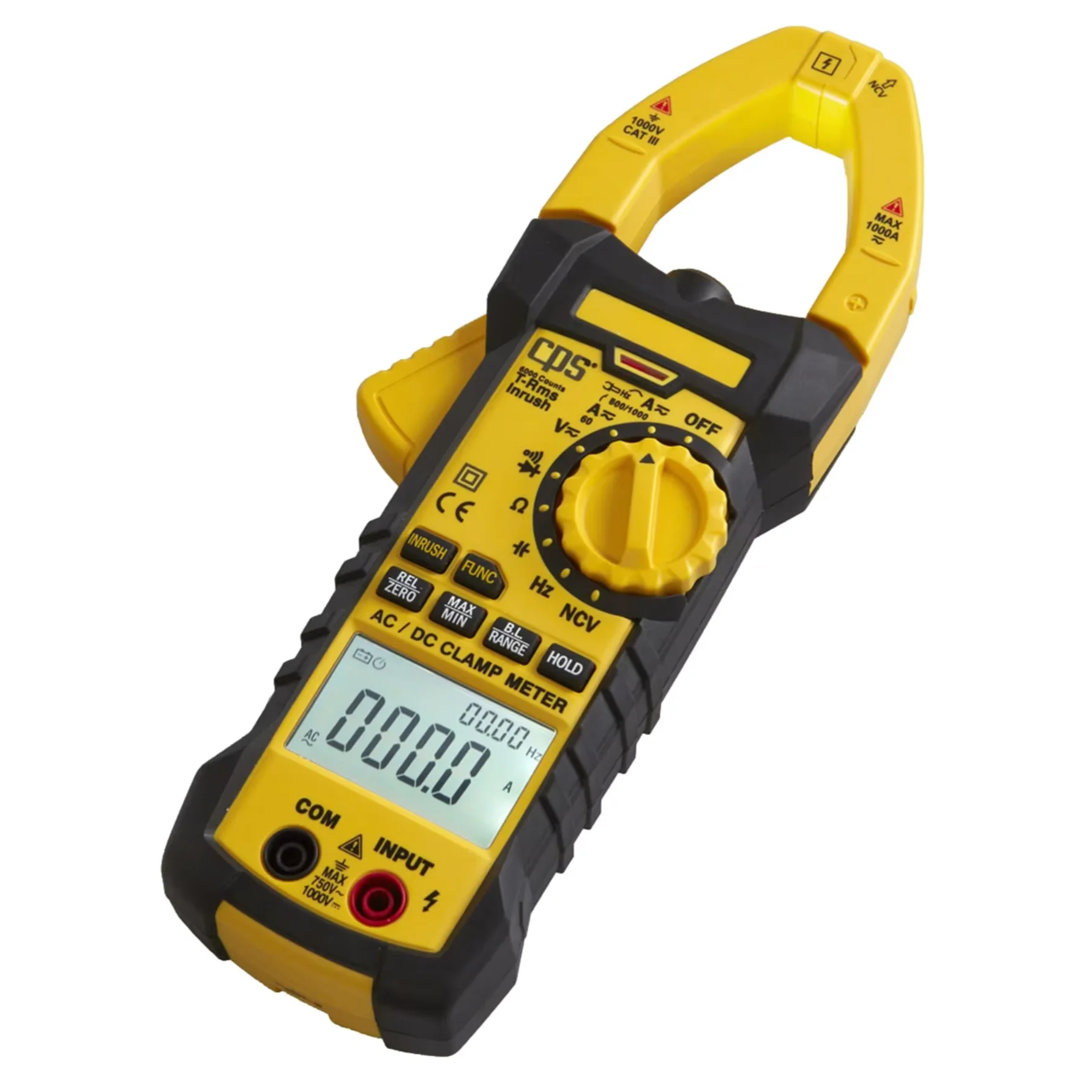 

Hot Sale Array of Enhanced Features Supports Data Function True-RMS Multimeter Electrician Digital Ac Dc Clamp Meter