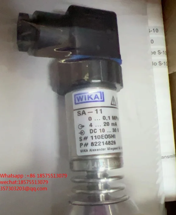 

For WIKA SA-11 Pressure Sensor 0...0.1MPa 4...20mA 2-L 23666707