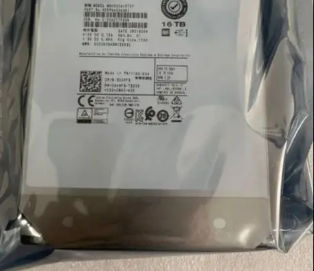 For 24HF9 MG08SCA16TEY 024HF9 16T SAS 7.2K 12G 16TB server hard disk