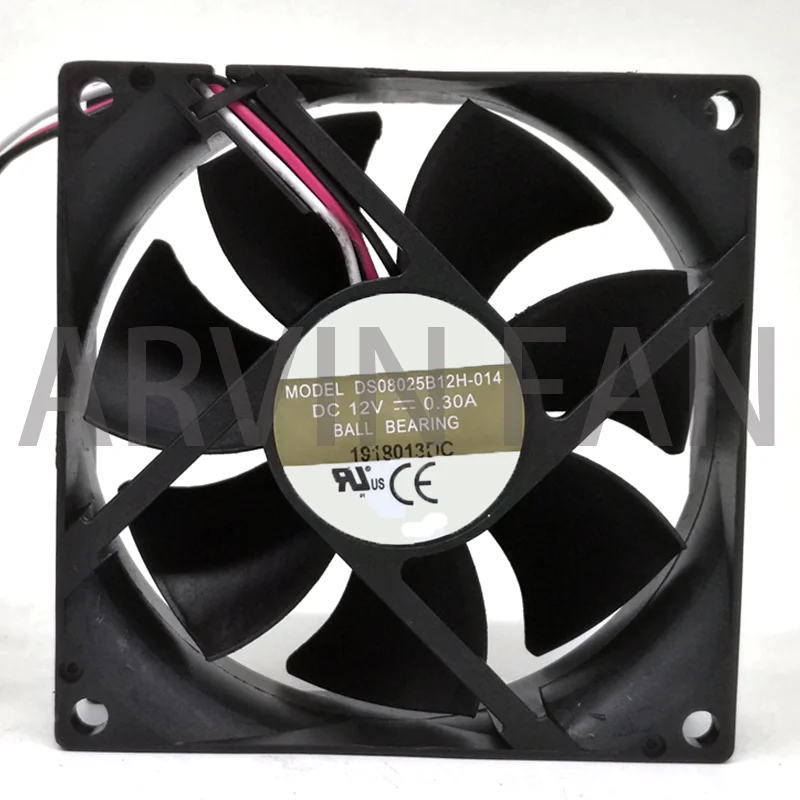 

80mm Fan DS08025B12H ds08025b12h-014 8cm 8025 12V 0.30A Computer CPU Chassis Computer Mute Cooling Fan