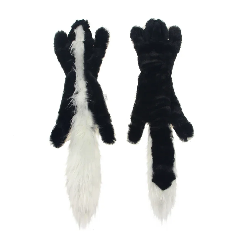 Neues 45 cm simuliertes Tierholster ohne Füllung mit Quietschen, Kauspielzeug für Hunde, langlebiges Plüsch-Crinkle-Haustier-Quietschspielzeug, Heimtierbedarf – Detail 5