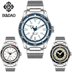 IPOSE-Reloj de pulsera de acero inoxidable 5303 V3 para hombre, cronógrafo mecánico automático de buceo IX y DAO, 40mm, GMT, PT5000, resistente al agua, 200m, nuevo