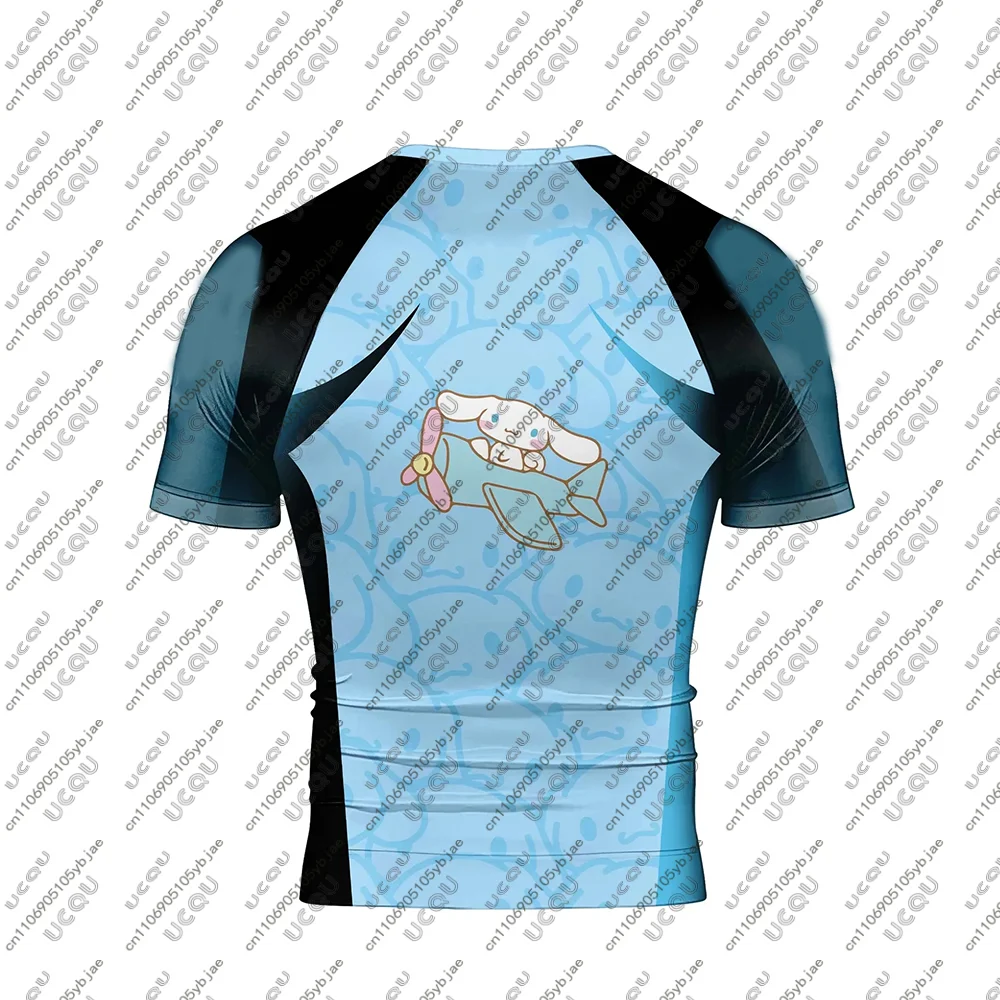 الرجال أطفال بنات أعلى C-سينامورول البرازيلي جيو جيتسو رياضة اللياقة البدنية تي شيرت هدية الاطفال طفح الحرس عيد الميلاد الذكور عارضة الرياضة المحملة