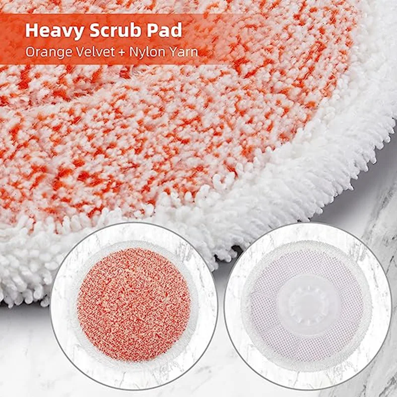 Suitable For Shark Steam Mop Cloth S7000 S7000AMZ S7001TGT Steam Mop Replacement Accessories Reusable Steam And Scrub Pads