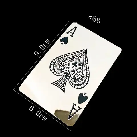 Spades A Stainless Steel Belt Buckle Poker Games Las Vegas Ace Badges Leather Craft Diy Western Cowboy Jeans Belt Buckle for Man