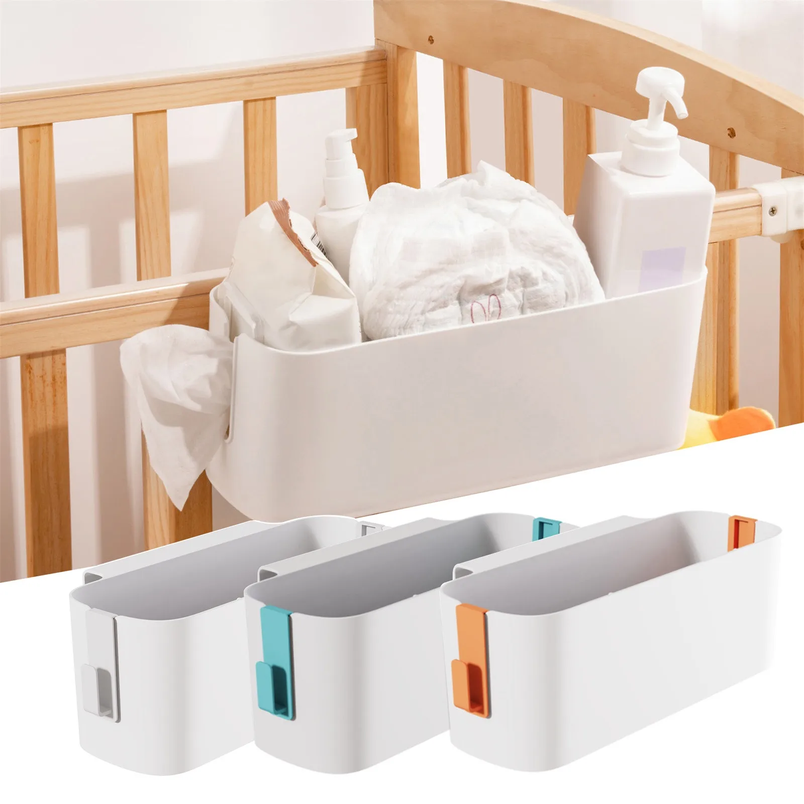 Organiser For Hanging Bedside Table Organiser Hanging Bedside Table With 2 Removable Hooks Bed Organiser For Control