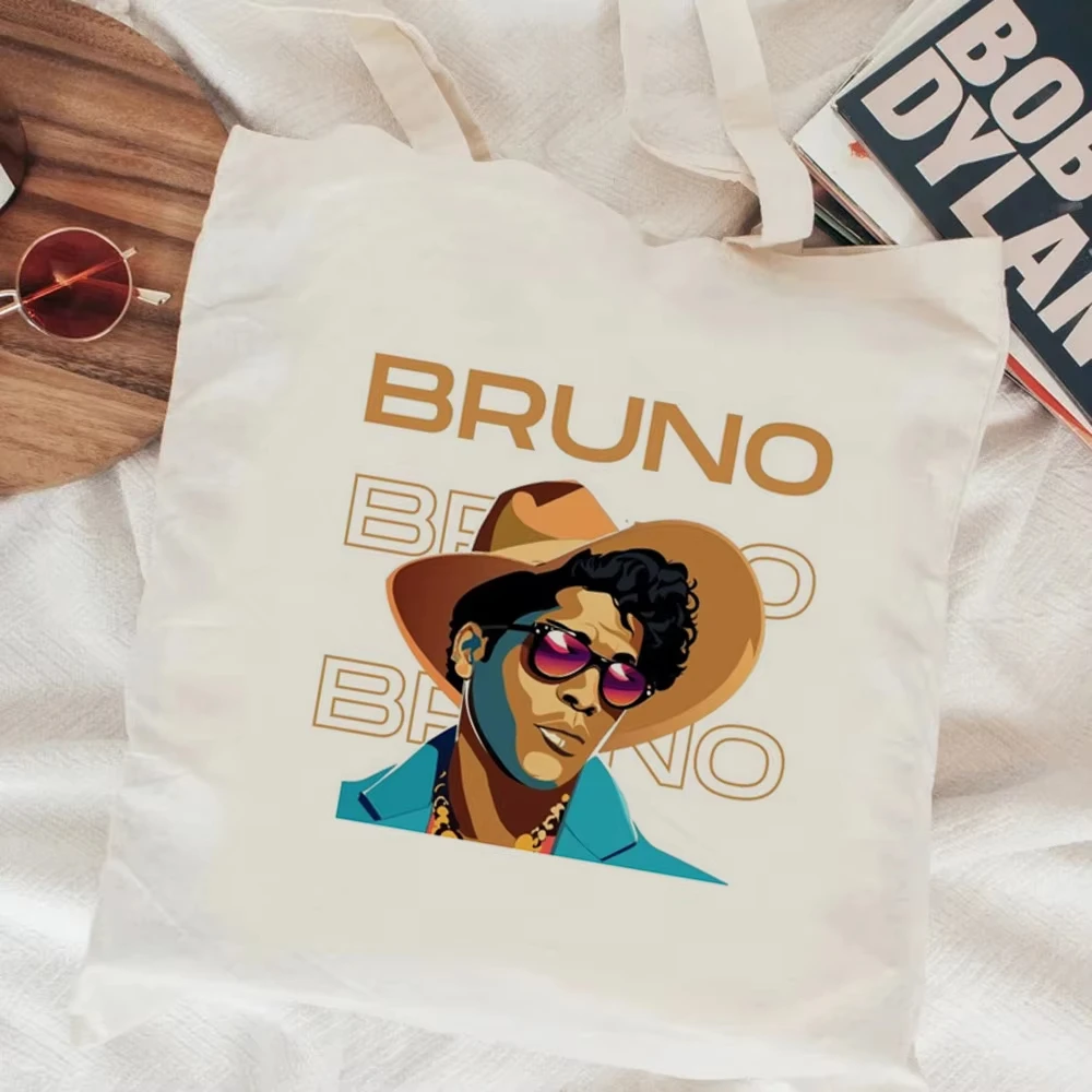 برونو مارس حقيبة تسوق حقيبة إعادة التدوير قماش بولسا حمل حقيبة الجوت حقيبة بولسا كومبرا حمل كيس تويلي