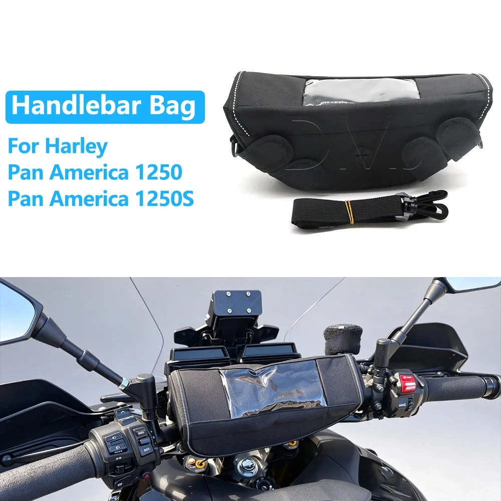 For Harley Pan America 1250 Ra1250 Ra1250S 1250 Special Motorcycle Storage Handlebar Bag Travel Tool Bag