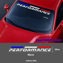 1PC Car Windscreen Window Sticker For Peugeot GT Citroen DS Renault RS Megane Clio ZOE Dodge Nissan