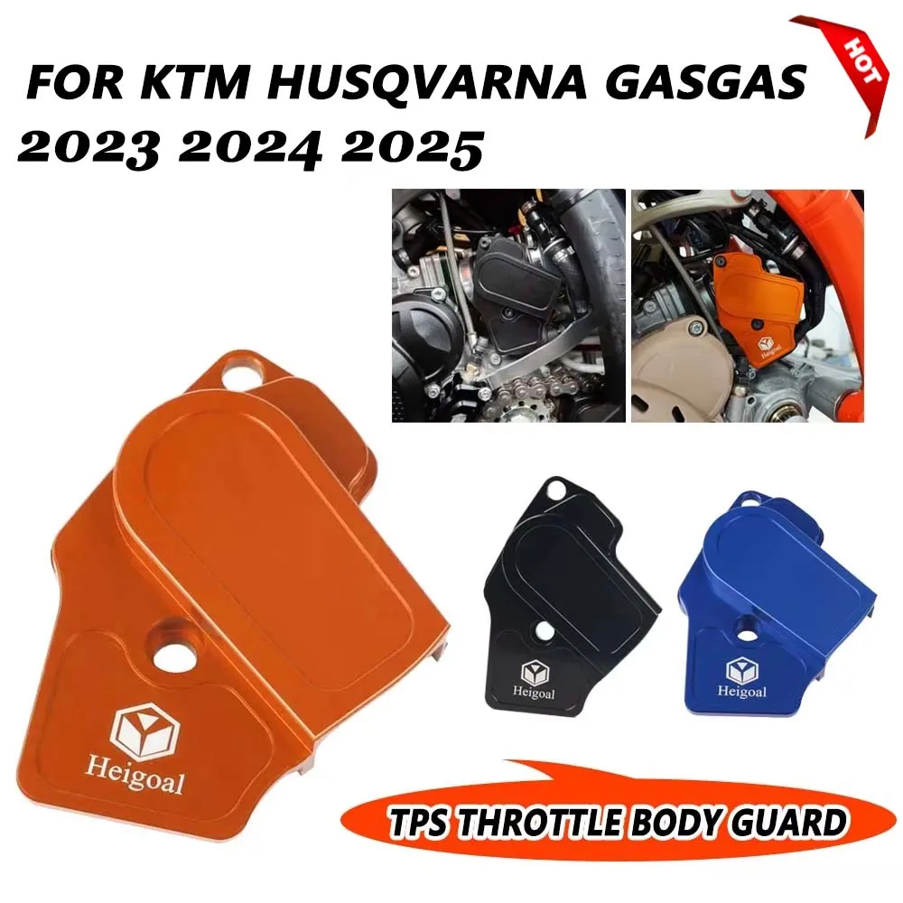 

2025 For Husqvarna TE 300 TC TX 125 GasGas EC300 For KTM TBI EXC 300 250 XCW 150 2024 Motorcycle TPS Throttle Body Guard Cover