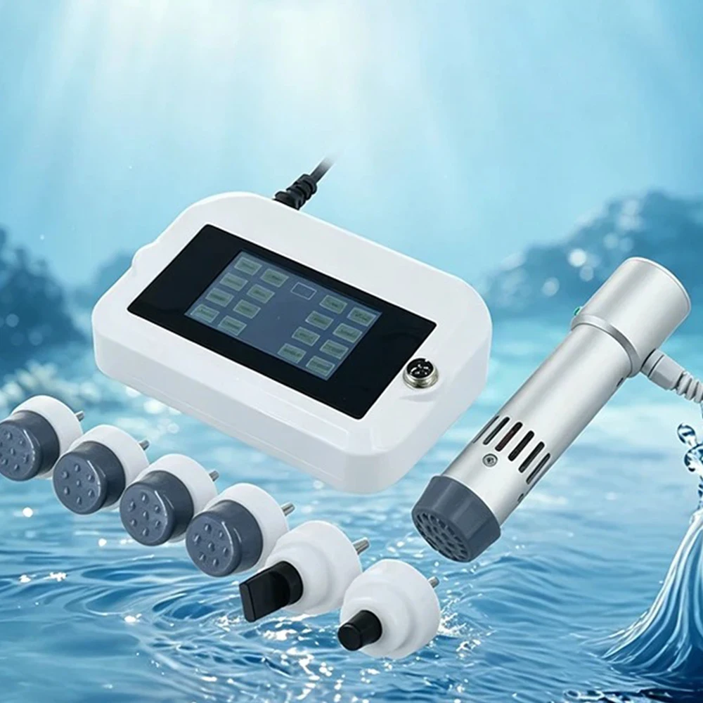 300MJ Portable Shockwave Therapy Machine For ED Treatment Shoulder Pain Removal Relax Massage Shock Wave Instrument