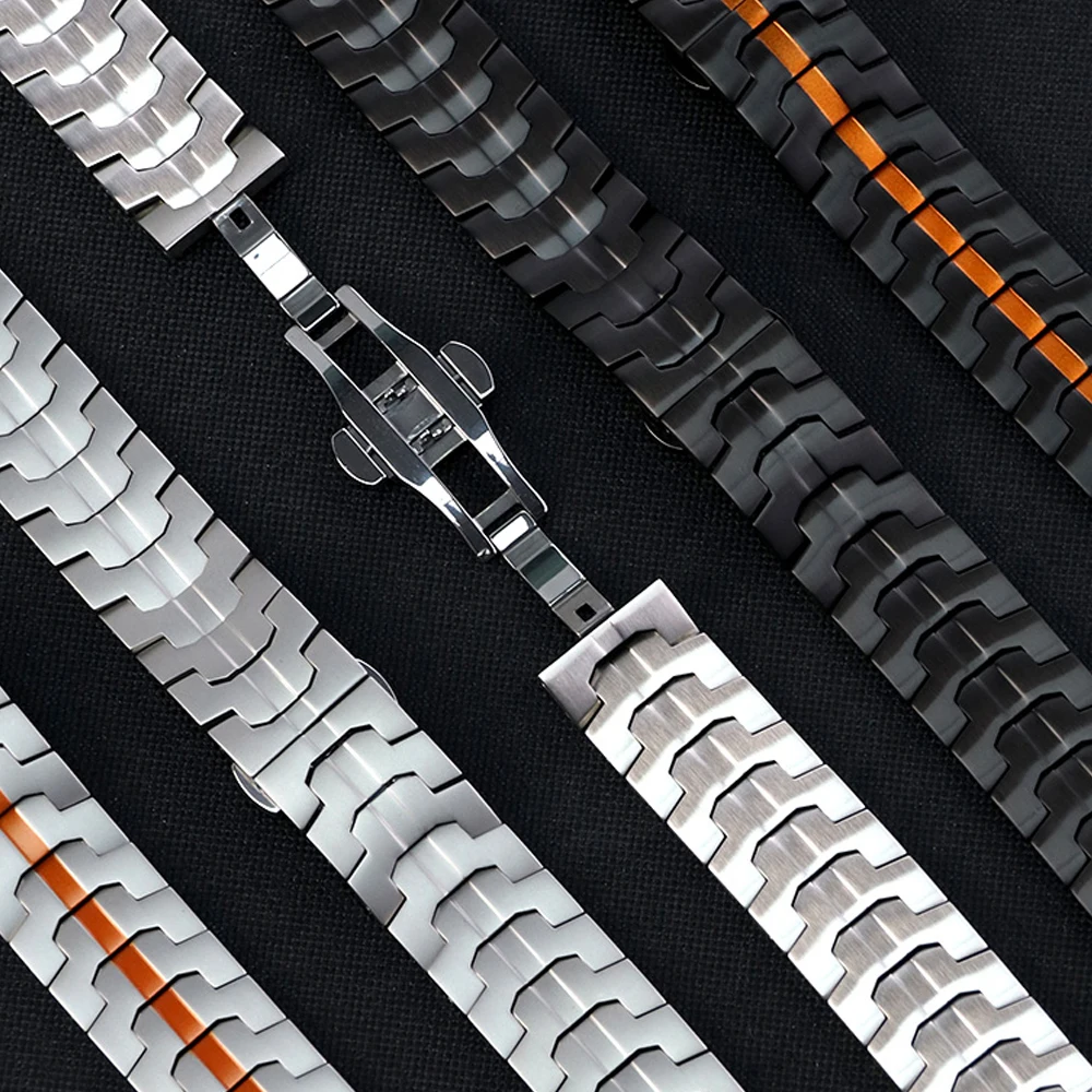 حزام معدني لساعة Huawei Watch Fit 4 Pro سوار معصم قابل للتعديل لساعة Huawei Watch Fit 3 4 الذكية بسوار من الفولاذ المقاوم للصدأ