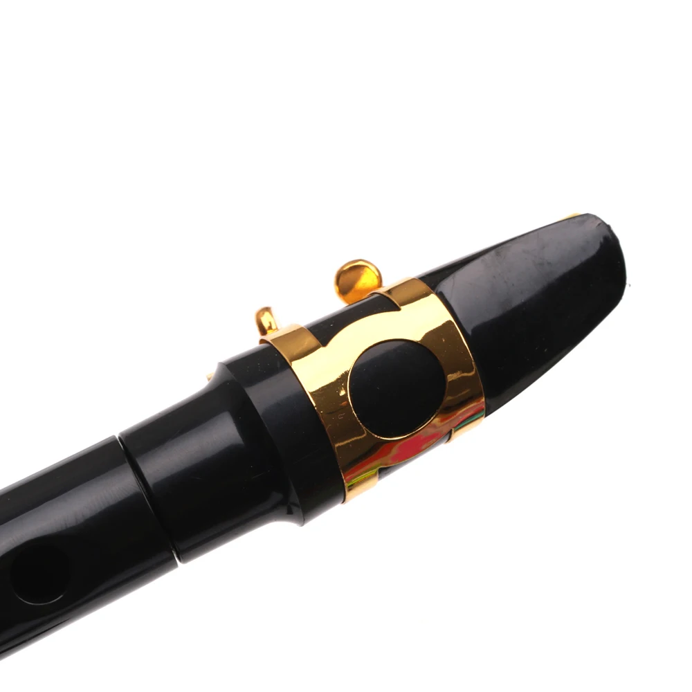 ブラックポケットサックスミニポータブルサックスリトルサックスキャリングバッグ付き木管楽器ブラックサックスリトルサックス