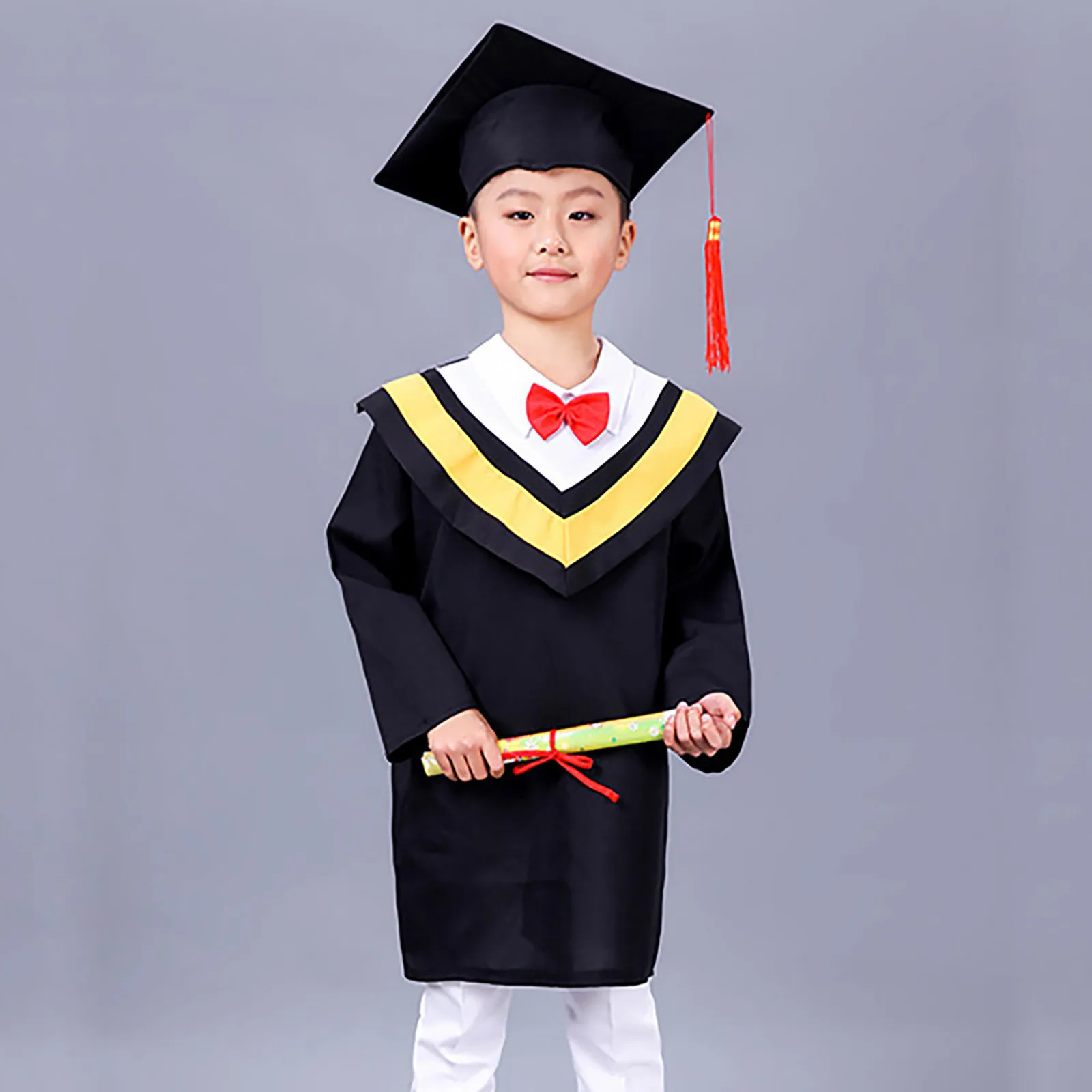 Vêtements de fête de remise des diplômes pour enfants, uniforme scolaire pour élèves du primaire, vêtements de performance de photographie pour garçons et filles, vêtements de maternelle