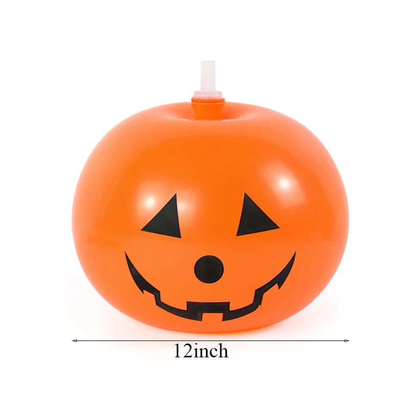 12-calowy balon 3d Halloween Pumpkin Balloon Thickening Latex Pumpkin Ghost Balloons Happy Halloween Party Decorations For Home Outdoor