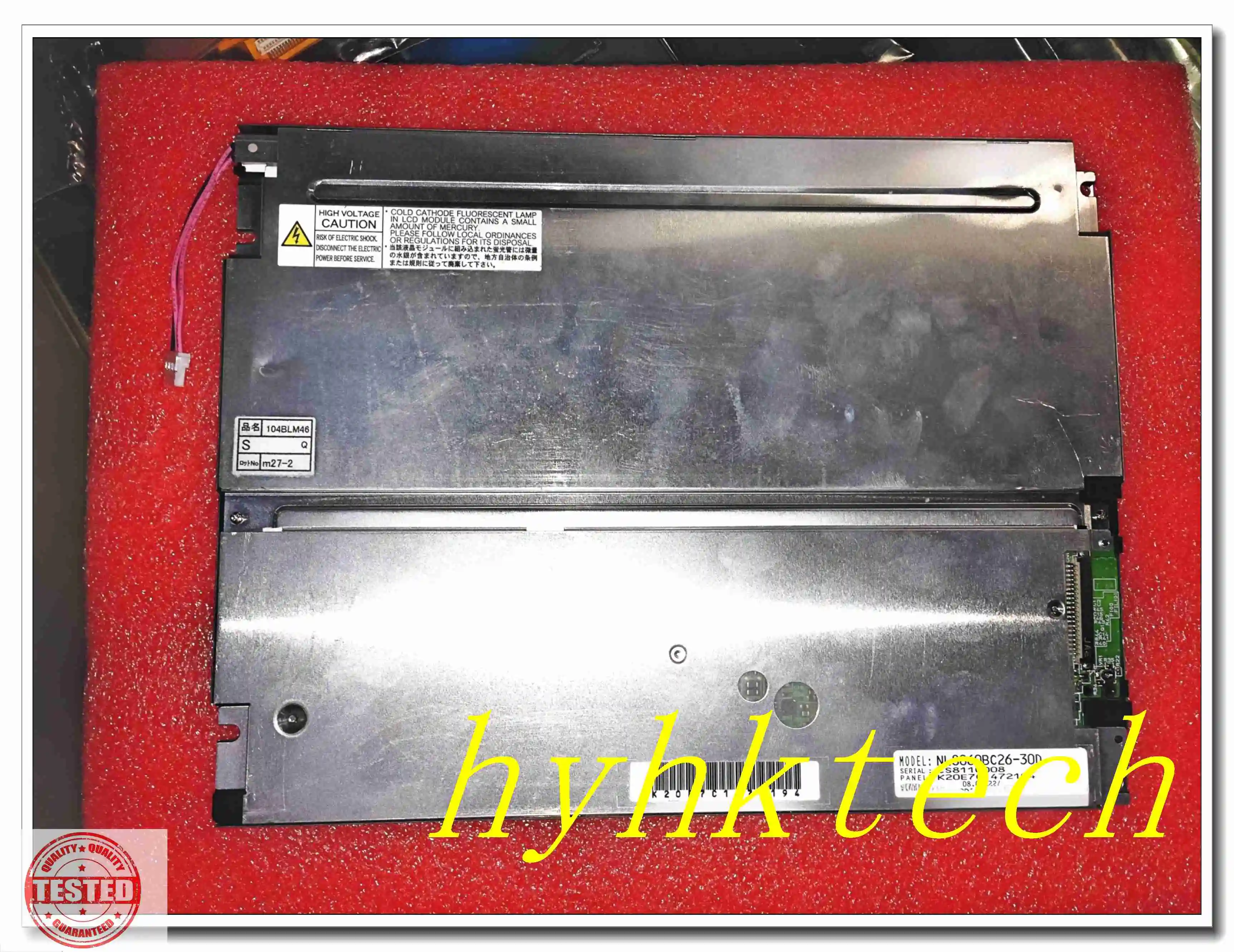 

NL8060BC26-30 NL8060BC26-30D 10,4-дюймовый промышленный ЖК-дисплей, новый и A+ на складе, проверка работы перед отправкой