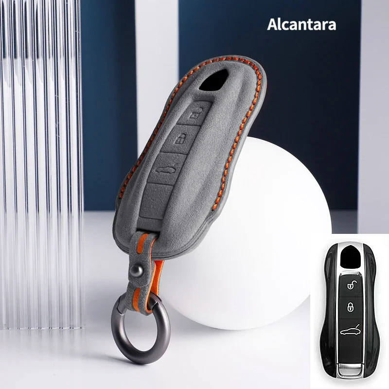 Funda protectora para llave de coche, carcasa a la moda para Porsche Cayenne Macan 911 Boxster Cayman Panamera 718, accesorios para automóviles