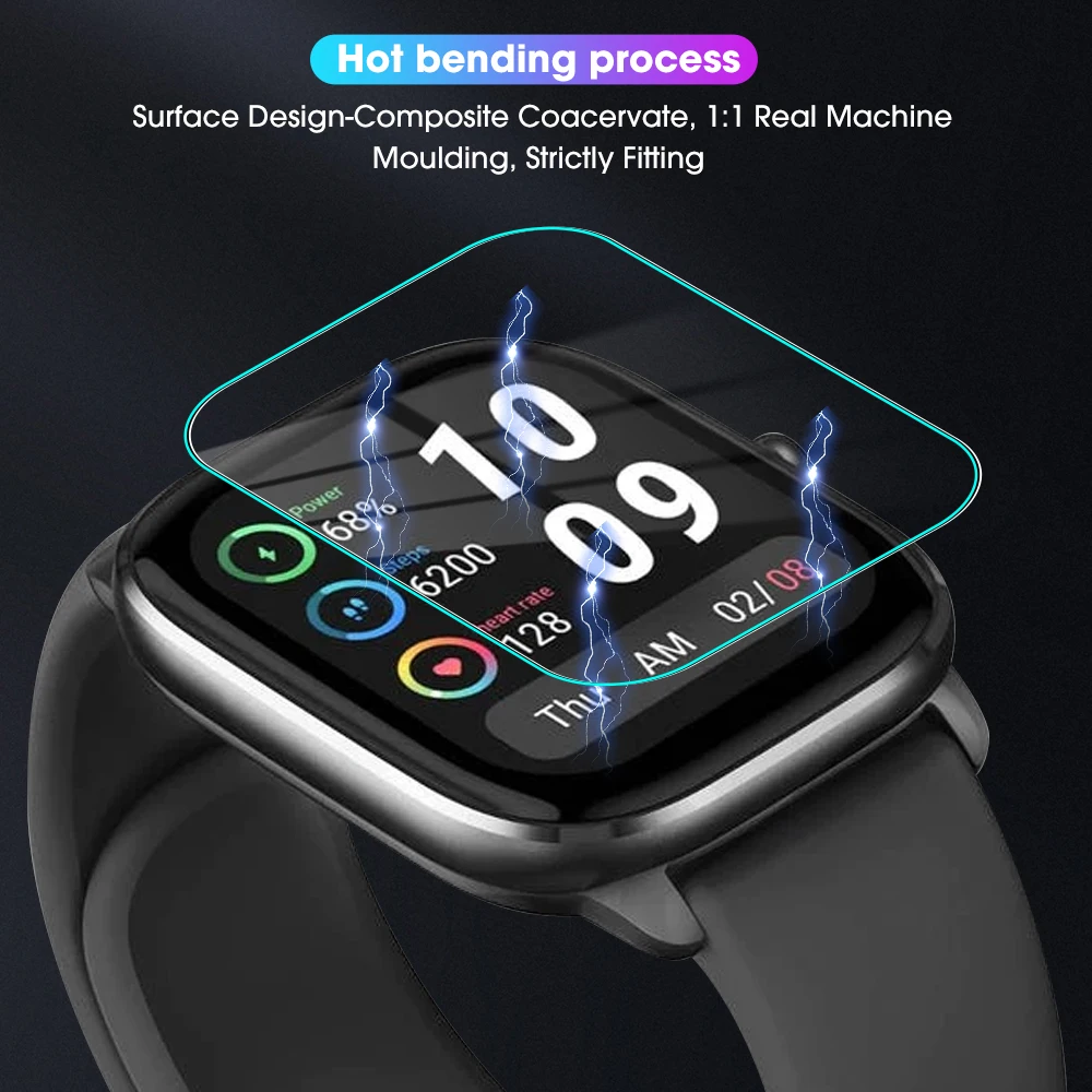 Dla Xiaomi Mi Band 8 Pro Smartwatch Anti-scratch szkło hartowane folie dla Miband 8Pro przezroczyste akcesoria ochronne na ekran