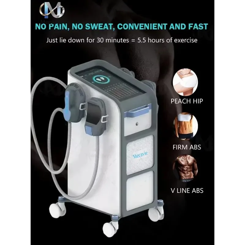 2026 Muscle Stimulator Salons NEO Technology High Power 2/4 /5 Handles Cushion Reduction Shap Weight Loss