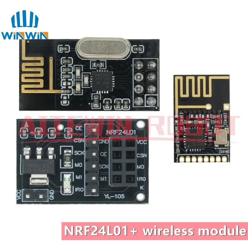 NRF24L01+ wireless module power enhanced version of 2.4G wireless transceiver communication module