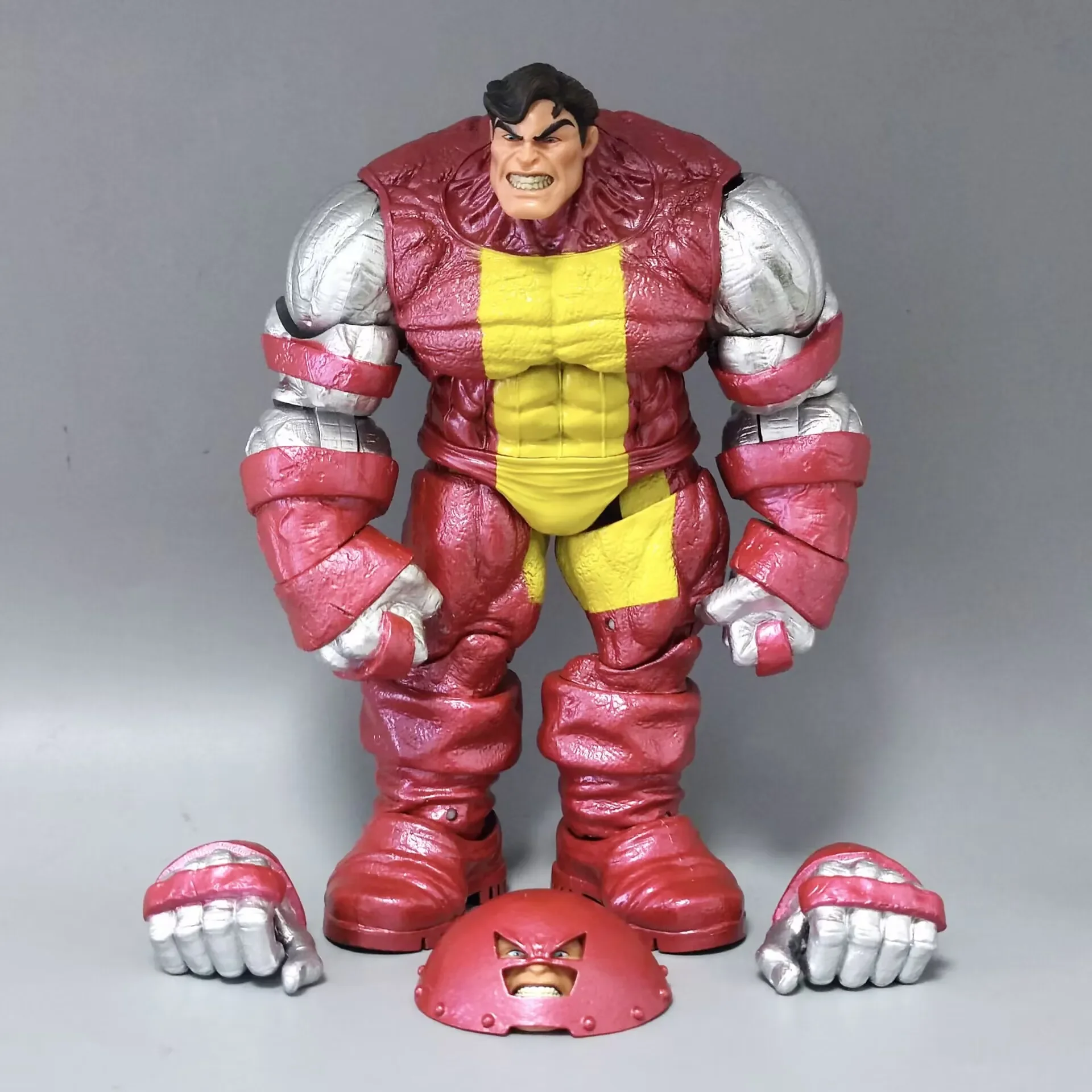 

Marvel Select DST Juggernaut Captain AmeMarvel Diamond Select DST X-Men Colossus Iron Juggernrican Custom 9" Loose Action Figure