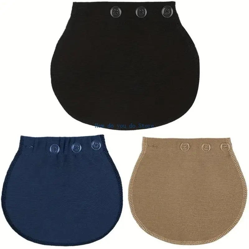 19qf Mutterschaft Taille Extender einstellbarer Stretchgewebe für Schwangerschaftsjeanshosen