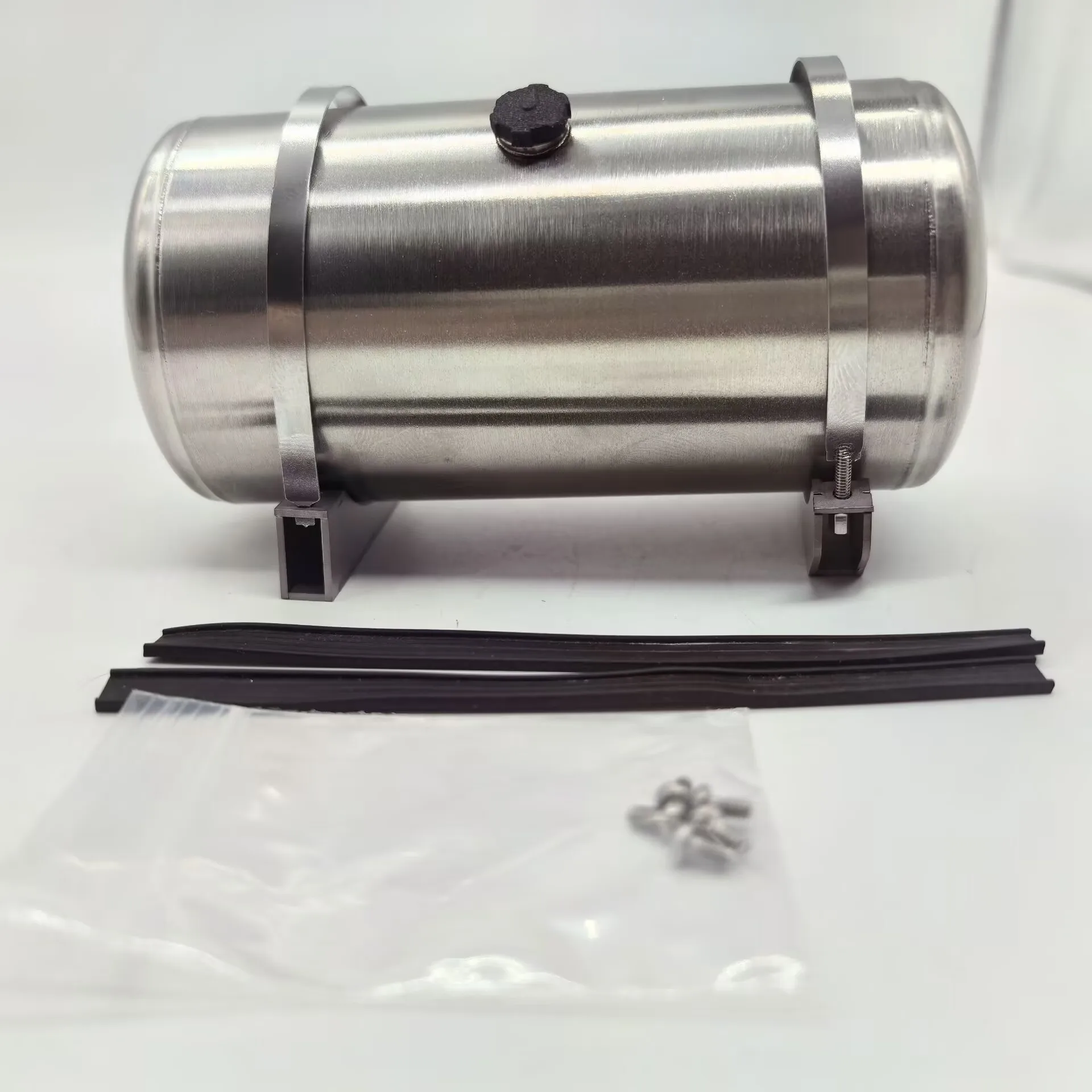 

Scaleclub Model For Tamiya 1/14 Stainless Steel Round Fuel Tank Suitable For Specific Groups DIY