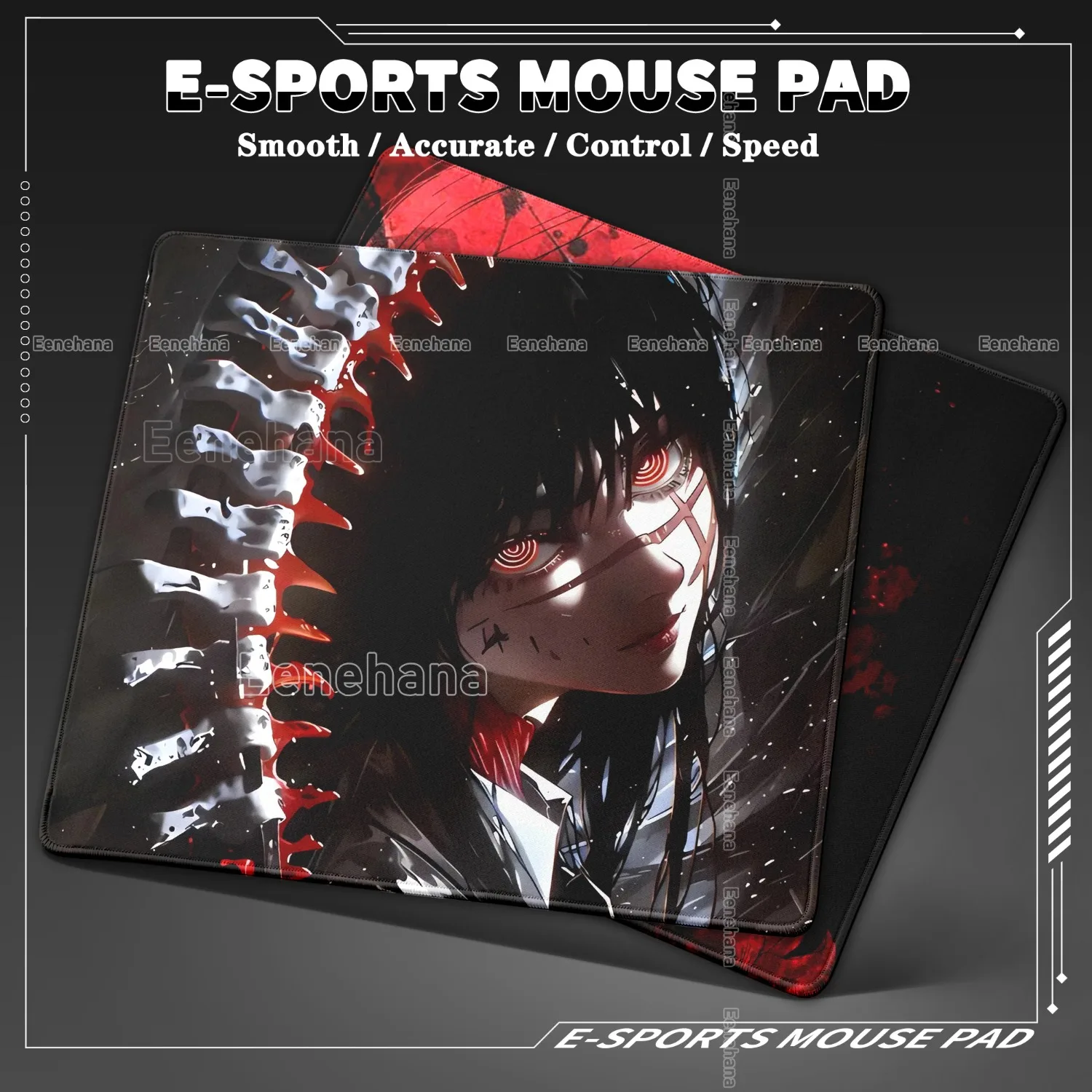 Anime 40x45cm Control Non-slip Waterproof Chainsaw Man Mouse Pad Makima Reze PC Gaming E-sport Desk Mat Kawaii Desk Accessories