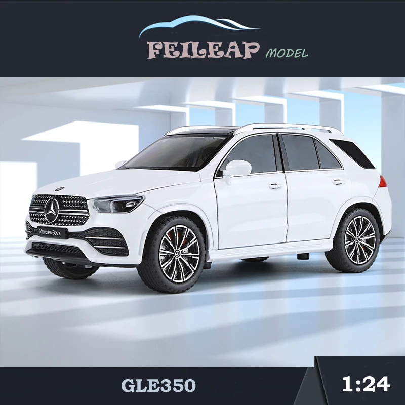 

Имитация в масштабе 1/24, Benz GLE350, сплав, искусственный звук, фотообои, литые игрушечные автомобили, миниатюрный подарок на день рождения для мальчиков