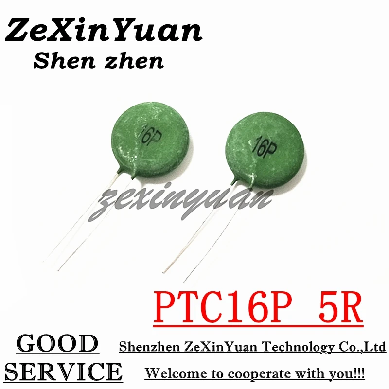 Termistor para máquina de soldadura eléctrica, PTC-16P, PTC16P, SY16P, 16P, 2 pines, lote de 5 unidades