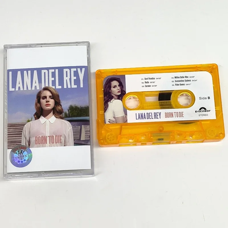 Pop Lana Del Rey Music Tape Born to Die Album Honeymoon Cassettes Cosplay Recorder Walkman Car Soundtracks Box Party Music Gifts