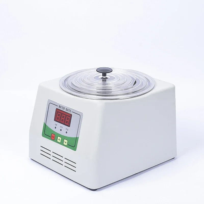 Digital Thermostat Water Bath Hot Bath Pot Single Hole Microcomputer Controlled Laboratory Water Bath Dental Lab Equipment HH-1