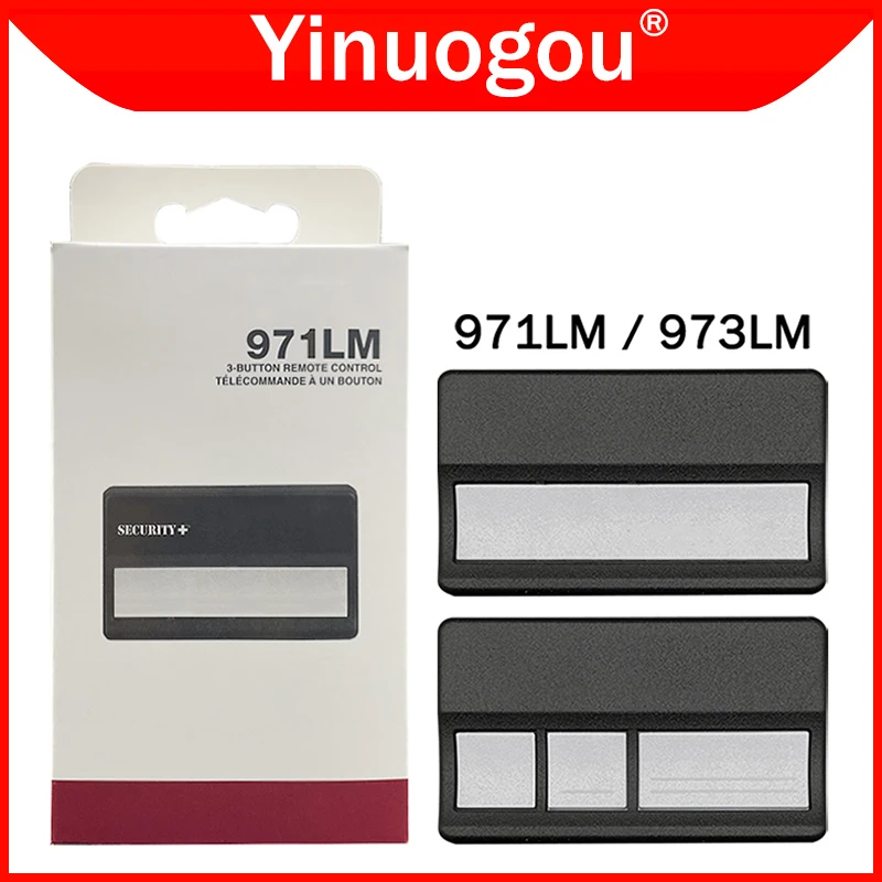 

Новый 971LM 973LM 950CB 953CB пульт дистанционного управления для гаражных ворот 390МГц, совместим с 970LM 972LM 974LM 91LM 92LM 94LM 96LM 956CB, с клипсой