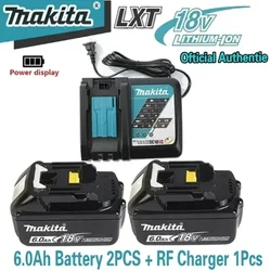 Makita original 18V 5.0Ah 6.0Ah battery, replaceable Makita 18V tool LXT400 BL1860B DDF487 DTW700 produced by Makita Co., Ltd