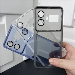 Original Camera Lens Film Protector Phone Case for OPPO Realme GT5 GT 5 240W 5G Soft Clear TPU Transparent Back Cover Housing