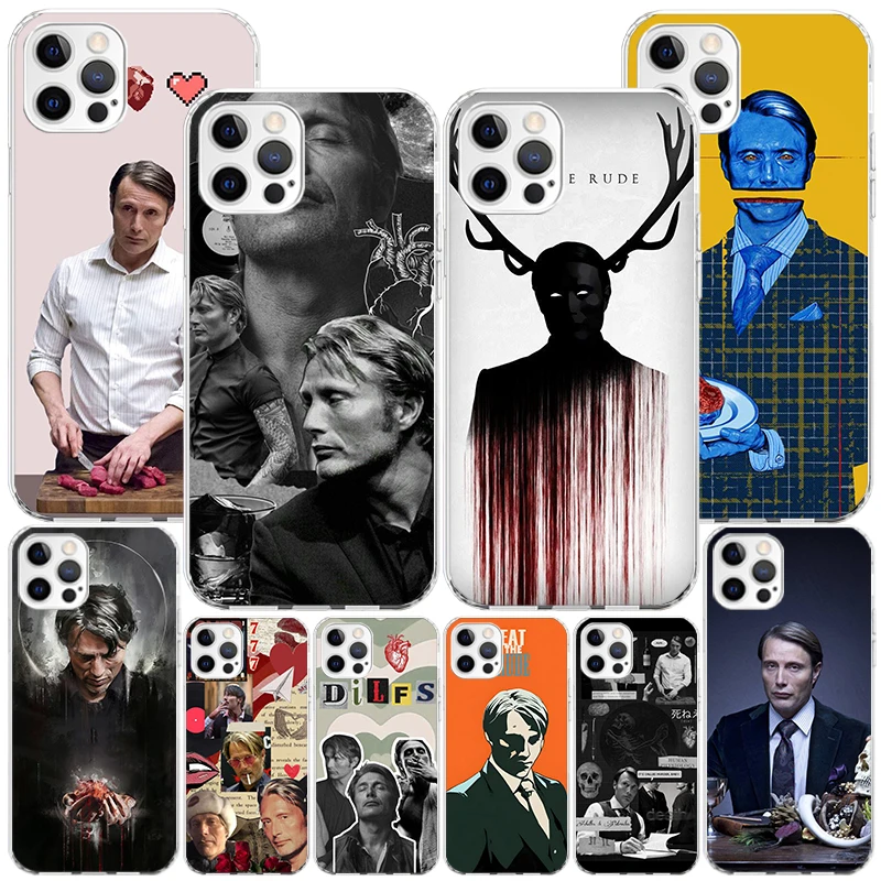 Hannibal Movie Phone Case For iPhone 16 Pro Max 15 + 14 Plus 11 12 13 Mini Xs X XR 7 8 SE Personalized Gift Print Cover