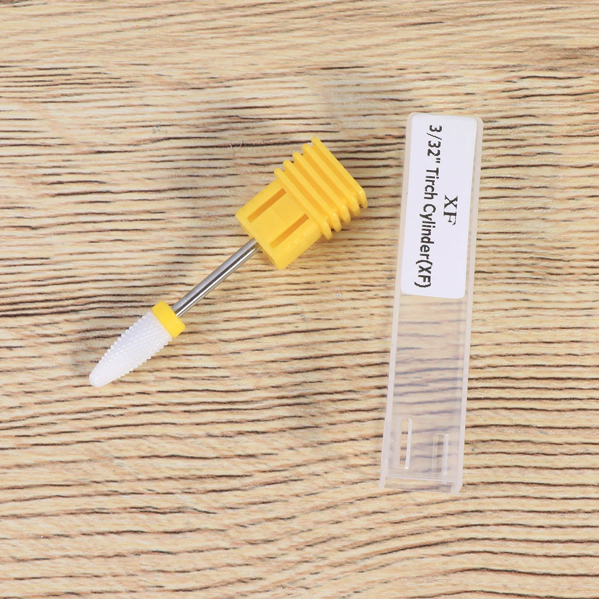 Nail Drill Bits Nail Grinding Head Nail Polish Head For Manicure Machine Nail Tools - Yellow (Maize Head Shaped XF)