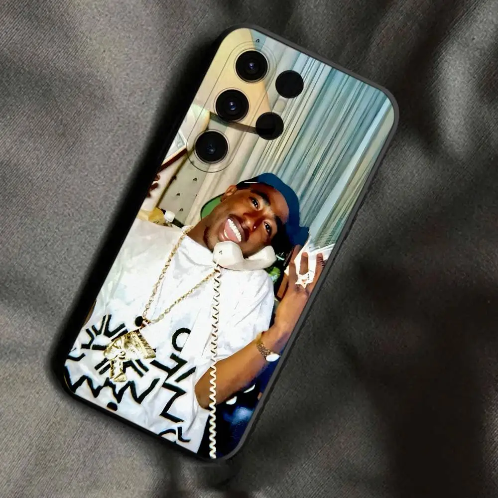 Чехол из мягкого ТПУ Rapper 2pac T-Tupac Amaru для Samsung S25, S24, Ultra, S20, S30, Plus, S22, S23, Ultra, Plus, 5G