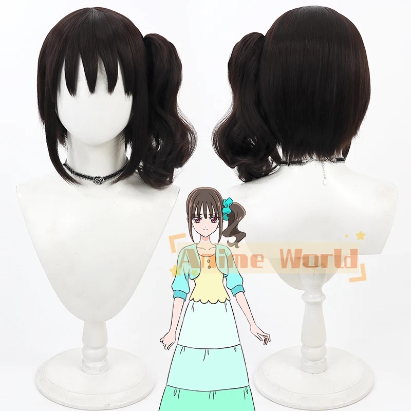 Precure Nekoyashiki Mayu Cosplay Wig Synthetic Hair Heat Resistant Halloween Role Play Party