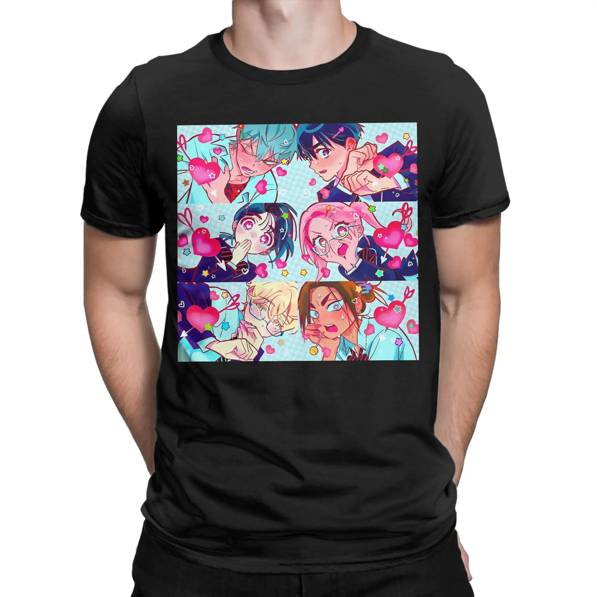 Men Women's T-Shirt Alien Stage Anime Vintage Pure Cotton Tee Shirt Mizi Sua Till Ivan Hyuna Luka T Shirt Crew Neck Clothes Gift